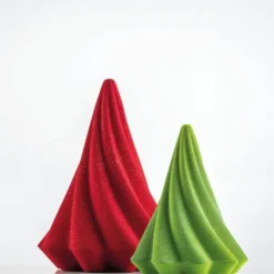 Moules À Chocolat*PAVONI Moule Chocolat Arbre Mini Twirl Ø 11,2 x H 15 cm (x2)