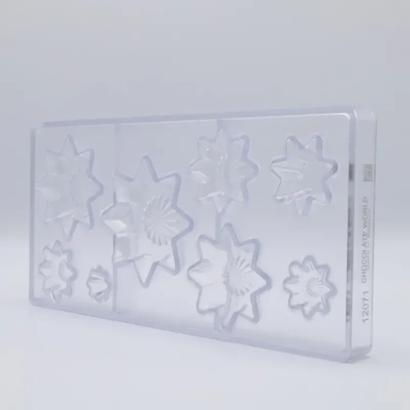 Moules À Chocolat*CHOCOLATE WORLD Moule Chocolat Assortiment d'Étoiles Empilables (x8)