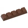 Moules À Chocolat*CHOCOLATE WORLD Moule Chocolat Barre 5 Rectangles (x20)