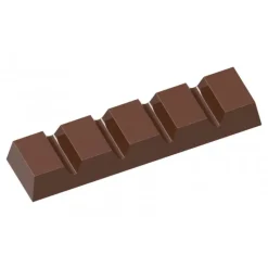 Moules À Chocolat*CHOCOLATE WORLD Moule Chocolat Barre 5 Rectangles (x20)