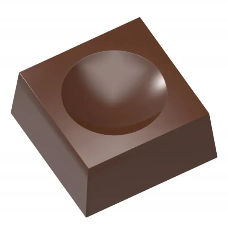 Moules À Chocolat*CHOCOLATE WORLD Moule Chocolat Carré Creux 43 mm (x10)