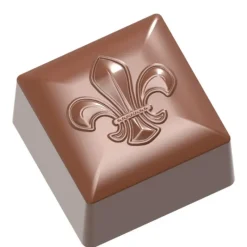 Moules À Chocolat*CHOCOLATE WORLD Moule Chocolat Cube Lys 26x26 mm (x24)
