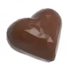 Moules À Chocolat*CHOCOLATE WORLD Moule Chocolat Cœur Double à Facettes 3,4 x 2,8 cm (x21)