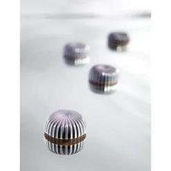 Moules À Chocolat*CHOCOLATE WORLD Moule Chocolat Demi Sphère Plissée Evasée 30,5 mm (x21)