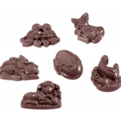 Moules À Chocolat*CHOCOLATE WORLD Moule Chocolat Friture de Pâques 4,5 cm (x18)