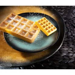 Moules À Chocolat*CHOCOLATE WORLD Moule Chocolat Gaufre de Bruxelles 103,5 mm (x3)
