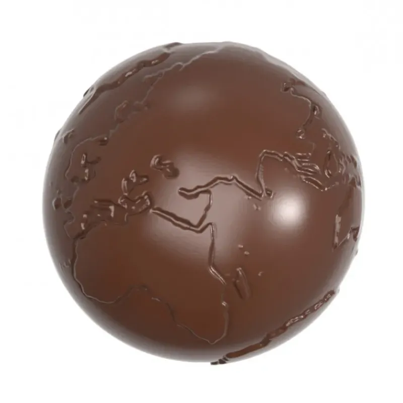 Moules À Chocolat*CHOCOLATE WORLD Moule Chocolat Globe Terrestre Ø 50 mm (x8)