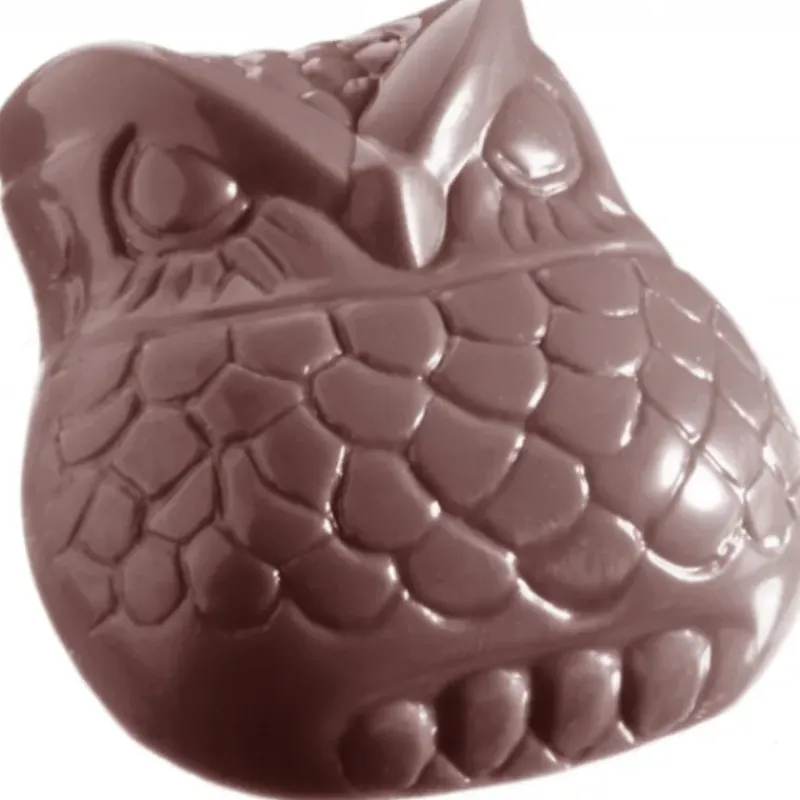 Moules À Chocolat*CHOCOLATE WORLD Moule Chocolat Hibou 47 mm (x10)