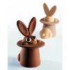 Moules À Chocolat*PAVONI Moule Chocolat Lapin Magique 12 x 10 cm x H 17 cm (x2)