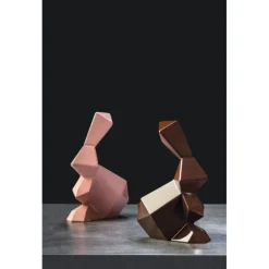 Moules À Chocolat*PAVONI Moule Chocolat Lapin Origami 14,5 x 9,5 cm x H 18 cm (x2)