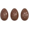 Moules À Chocolat*CHOCOLATE WORLD Moule Chocolat Oeuf Motifs Pâques 6,2 cm (x12)