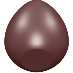 Moules À Chocolat*CHOCOLATE WORLD Moule Chocolat Oeuf Plat 5,1 cm (x8)