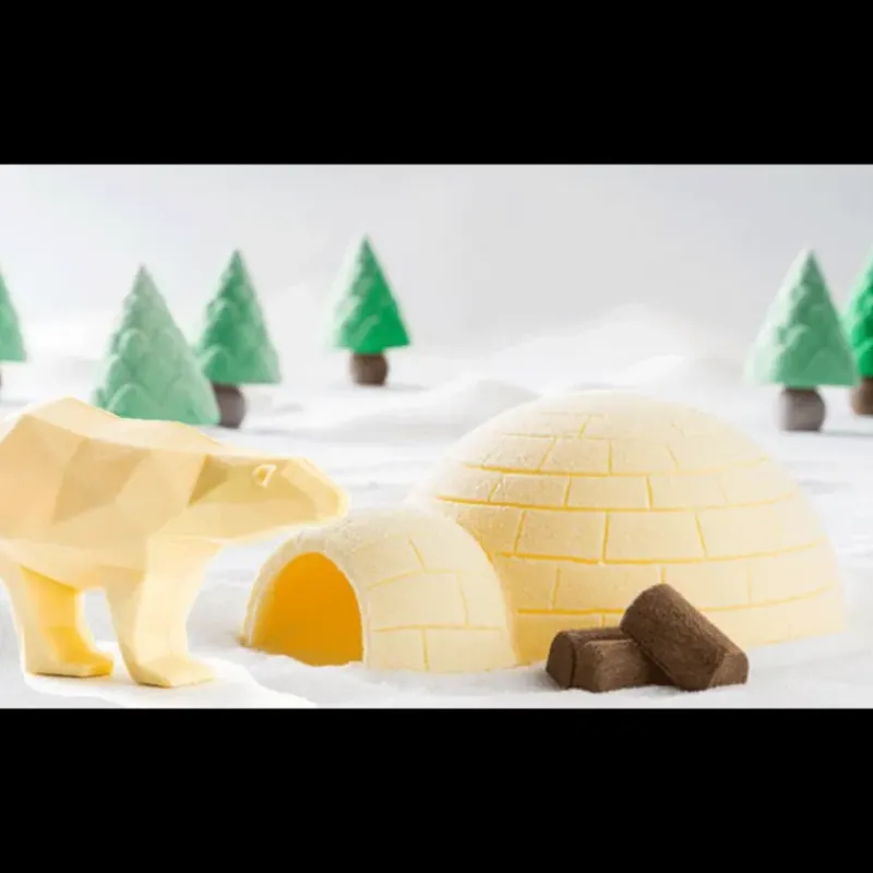 Moules À Chocolat*BARRY Moule Chocolat Ours Origami 18 cm