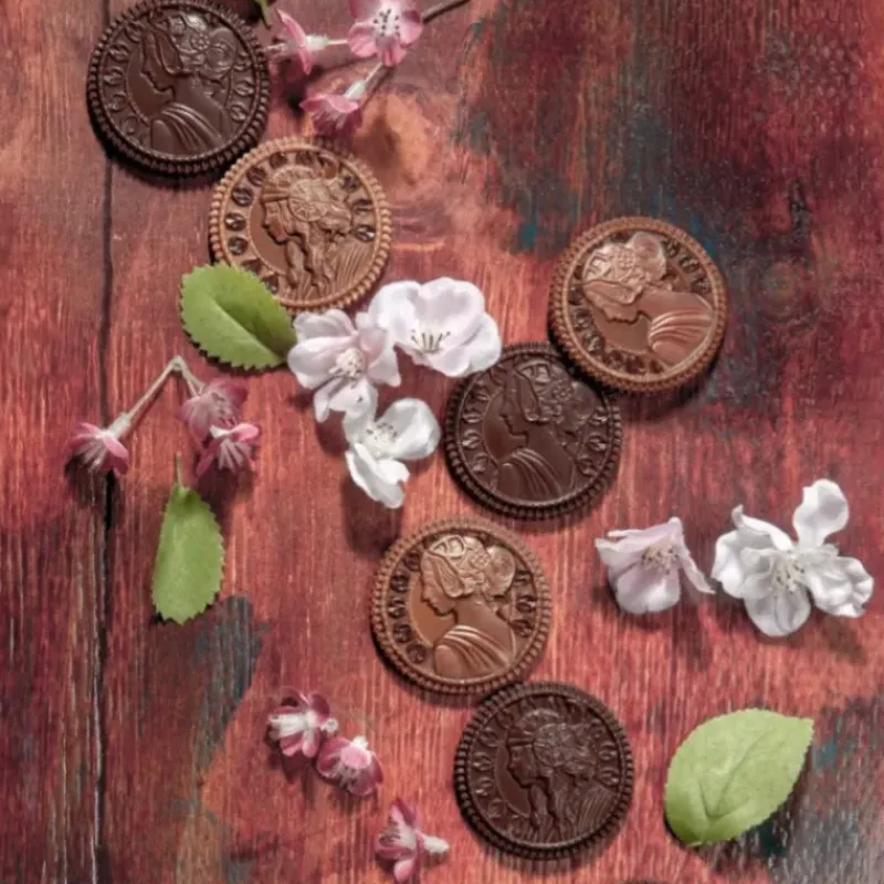 Moules À Chocolat*CHOCOLATE WORLD Moule Chocolat Pièce 2 Faces (x10)