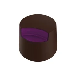 Moules À Chocolat*POP CHOCOLAT Moule Chocolat Pralines Cylindres Coupés Ø 27 mm (x28)