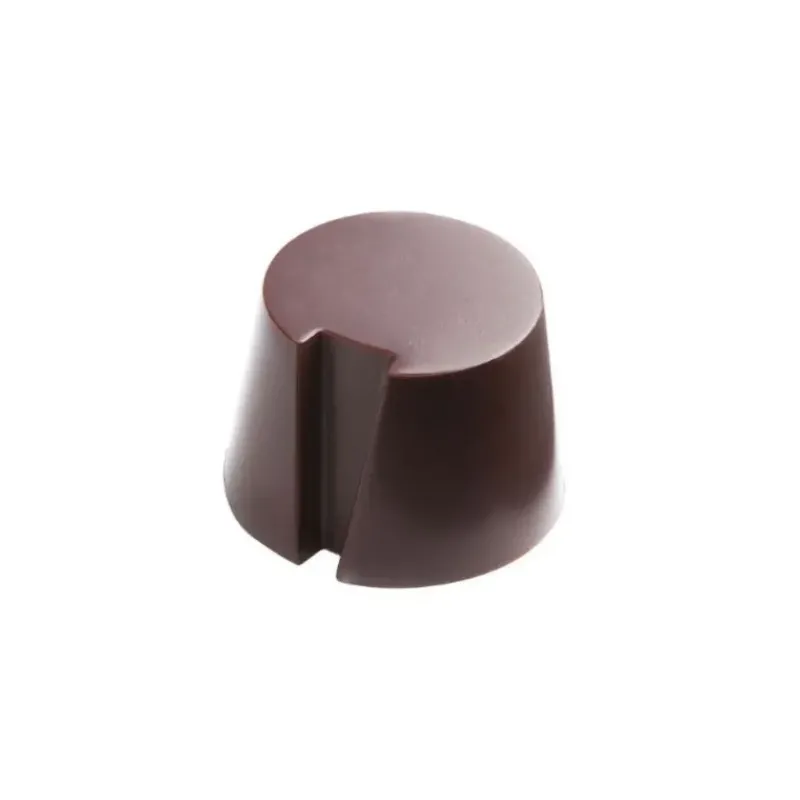 Moules À Chocolat*POP CHOCOLAT Moule Chocolat Pralines Cylindres Biseautés Ø27 mm (x28)