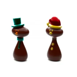 Moules À Chocolat*POP CHOCOLAT Moule Chocolat Père Noël et Bonhomme de neige (x4)