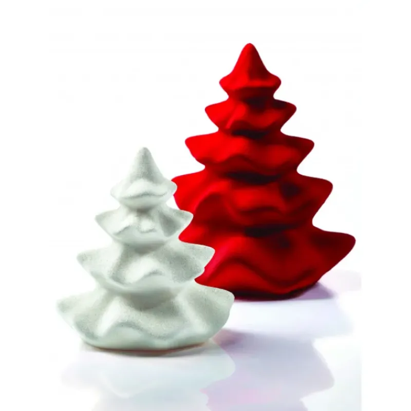 Moules À Chocolat*PAVONI Moule Chocolat Sapin de Noël Tutu Ø 14 x H 15 cm (x2)