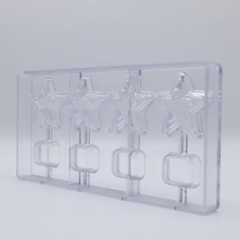 Moules À Chocolat*CHOCOLATE WORLD Moule Chocolat Sucette Étoile (x4)