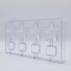 Moules À Chocolat*CHOCOLATE WORLD Moule Chocolat Sucette Étoile (x4)