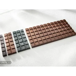 Moules À Chocolat*CHOCOLATE WORLD Moule Chocolat Tablette 3 Barres (x4)