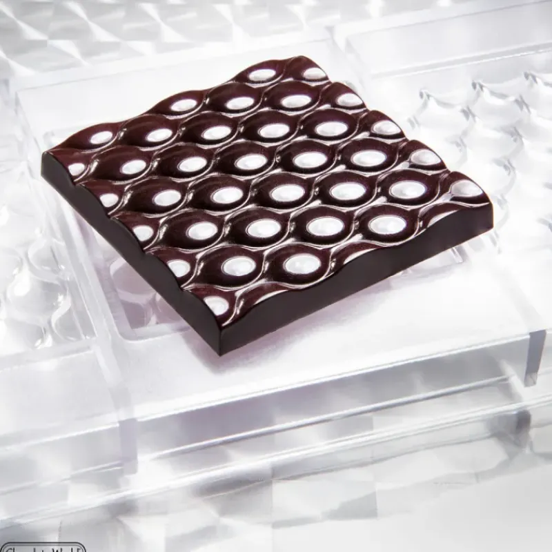 Moules À Chocolat*CHOCOLATE WORLD Moule Chocolat Tablette Bubbles (x3)