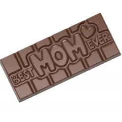 Moules À Chocolat*CHOCOLATE WORLD Moule Chocolat Tablette Best Mom Ever (x4)