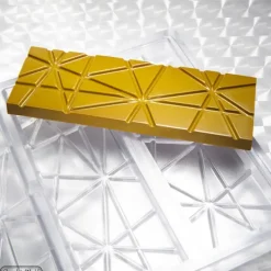 Moules À Chocolat*CHOCOLATE WORLD Moule Chocolat Tablette Rayures (x4)