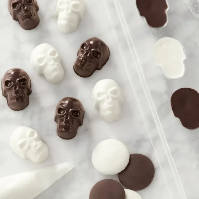 Moules À Chocolat*WILTON Moule Chocolat Tête de Mort