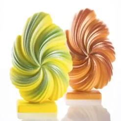 Moules À Chocolat*PAVONI Moule Chocolat Œuf Zefiro Ø 13,8 x H 21,5 cm (x2)