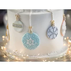 Moule Silicone*KAREN DAVIES Moule en Silicone 7 Boules de Noël