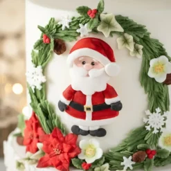 Moule Silicone*KAREN DAVIES Moule en Silicone 3 Personnages de Noël