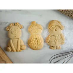 Moule Silicone*KAREN DAVIES Moule en Silicone 3 Personnages de Noël