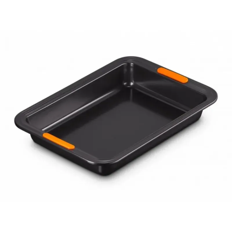 Moules À Gâteaux*LE CREUSET Moule Gâteaux Rectangulaire Anti-Adhésif 33 x 23 cm