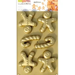 Moules À Chocolat|Moule Silicone*SILIKOMART Moule Homme Pain d'épice - silicone