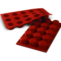 Moule Silicone*SILIKOMART Moule octogone souple professionnel en silicone 3,8 cm