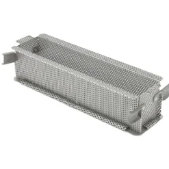 Moules À Gâteaux*DE BUYER Moule Pâté en Croûte Inox Perforé Pliable 24 x 5 cm x H 6 cm