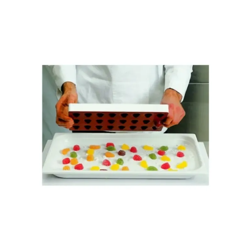 Moule Silicone*SILIKOMART Moule Pâte de Fruit Orange 24 empreintes 7ml Professional