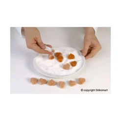 Moule Silicone*SILIKOMART Moule Pâte de Fruit Pêche 24 empreintes 9ml Professional