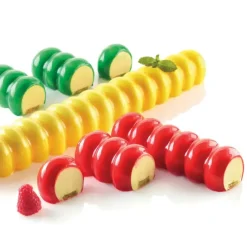 Moule Silicone*SILIKOMART Moule silicone 4 Chenilles infinity