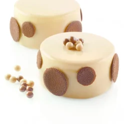 Moule Silicone*SILIKOMART Moule Silicone 24 Cylindres Ø7 x 3,5 cm 133ml Professional