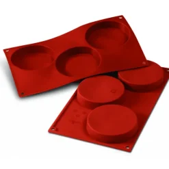 Moule Silicone|Moules À Gâteaux*SILIKOMART Moule Silicone 3 Florentins 10,3 cm x H 2 cm