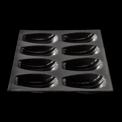 Moule Silicone|Moule Anti-adhésif*FLEXIPAN DEMARLE Moule Silicone 8 Madeleines 8 x 4,5 cm