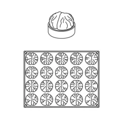 Moule Silicone|Moules À Gâteaux*PAVONI Moule Silicone 20 Marrons 65 ml Cédric Grolet