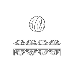 Moule Silicone|Moules À Gâteaux*PAVONI Moule Silicone 8 Marrons 85 ml Cédric Grolet