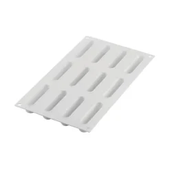 Moule Silicone*SILIKOMART Moule Silicone 12 Mini Eclairs Caroline 83 x 23 x h21 mm 30ml Professional