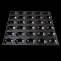 Moule Anti-adhésif|Moule Silicone*FLEXIPAN DEMARLE Moule Silicone 30 Mini Tartelettes Ø 4,2 cm