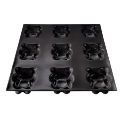 Moule Anti-adhésif|Moule Silicone*FLEXIPAN DEMARLE Moule Silicone 9 Oursons 9 x 5,5 cm