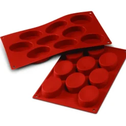 Moule Silicone*SILIKOMART Moule Silicone 9 Ovales 7 x 5 cm