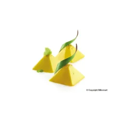 Moule Silicone*SILIKOMART Moule Silicone 35 Pyramides 6,5 x 6,5 x 3,5 cm 61ml Professional